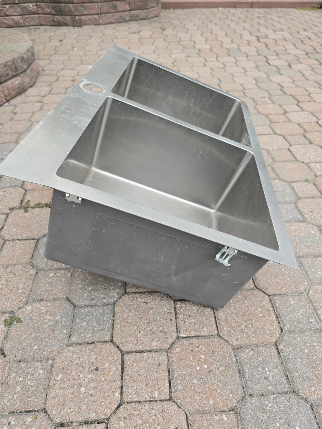 Stainless Steel Double Bowl Kitchen Sink - photo 2