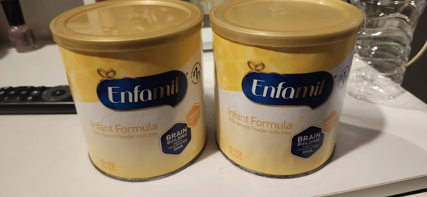 Enfamil Infant Formula Milk-Based Powder with Iron (2 Cans)