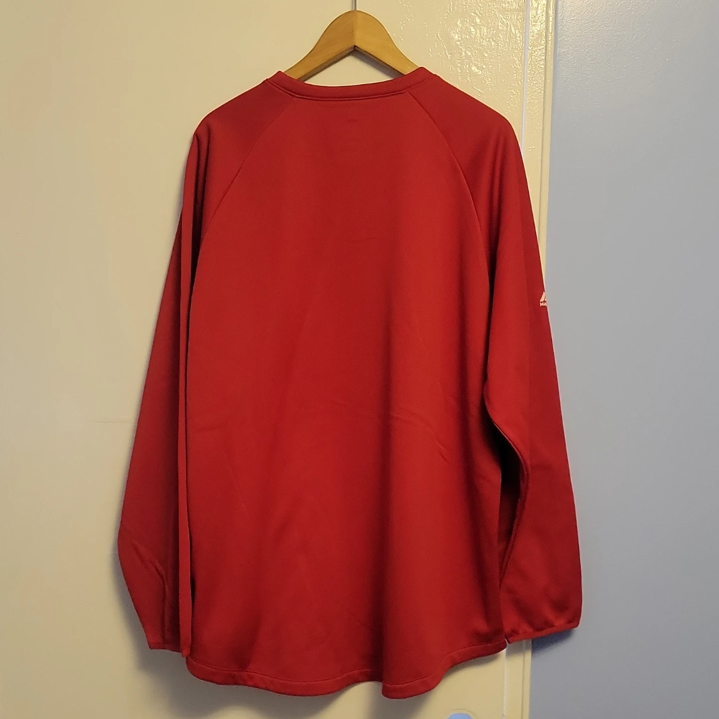 Majestic Red Long Sleeve Athletic Shirt XL - photo 5