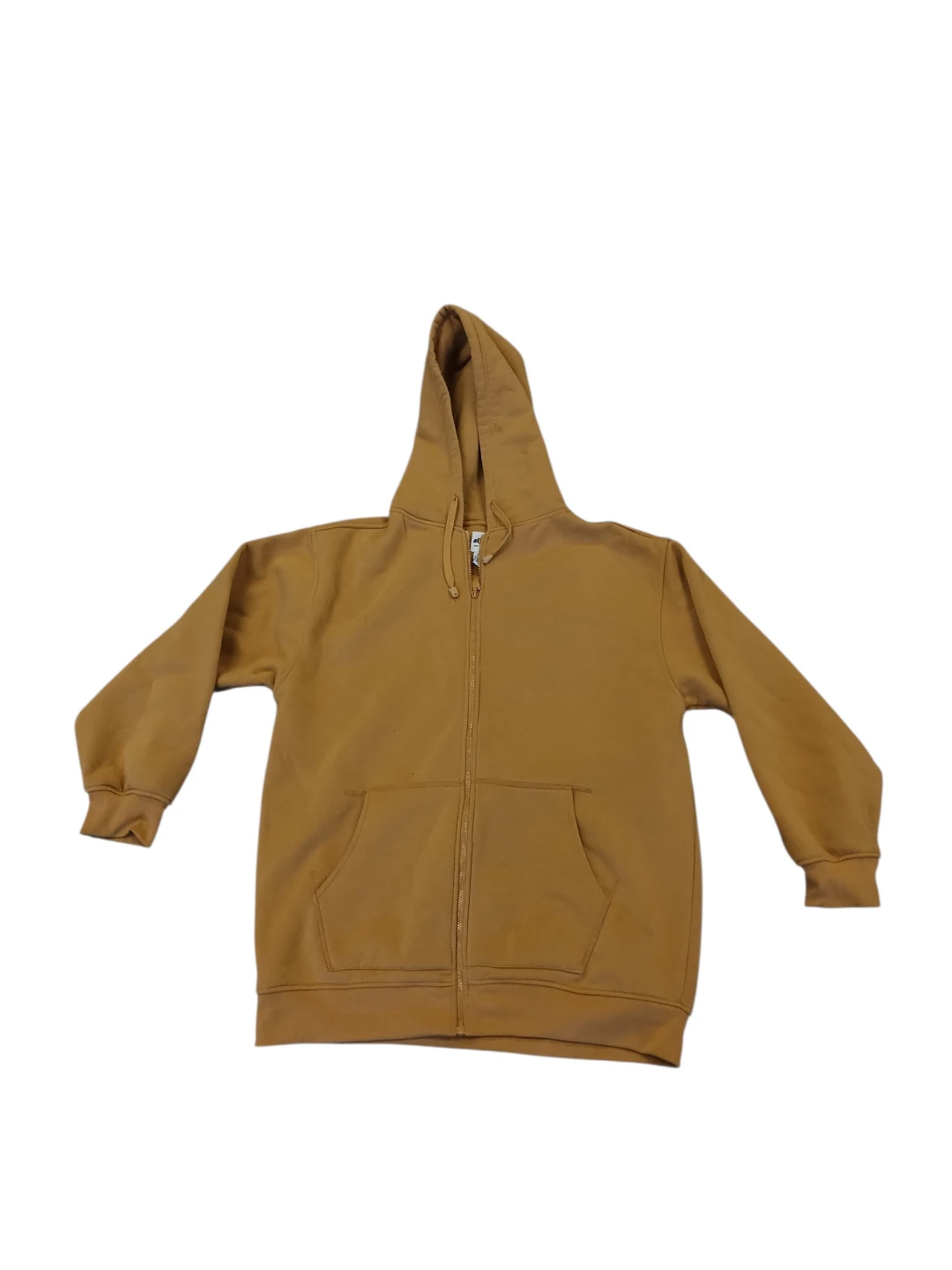 Vintage PJ Mark “Make Your Mark” Tan Full-Zip Fleece Hoodie - photo 2