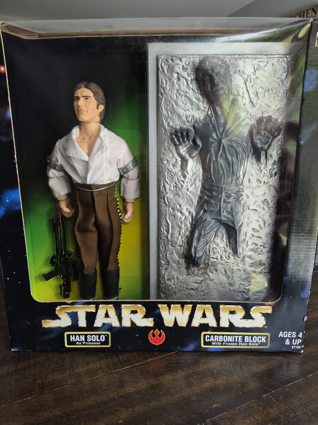Star Wars Han Solo Carbonite Block Action Figure