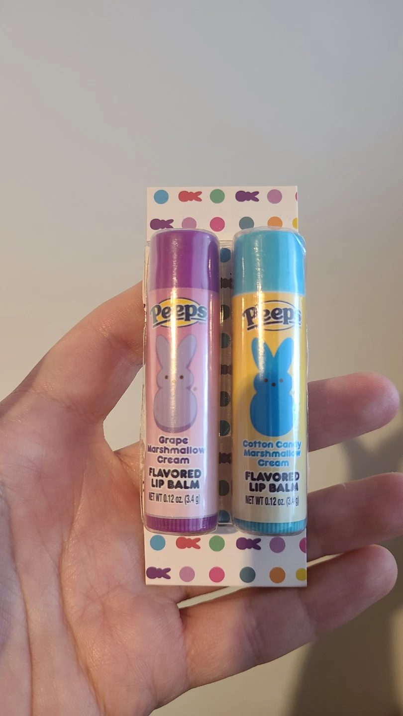 NEW Peeps Flavored Lip Balm 2-Pack