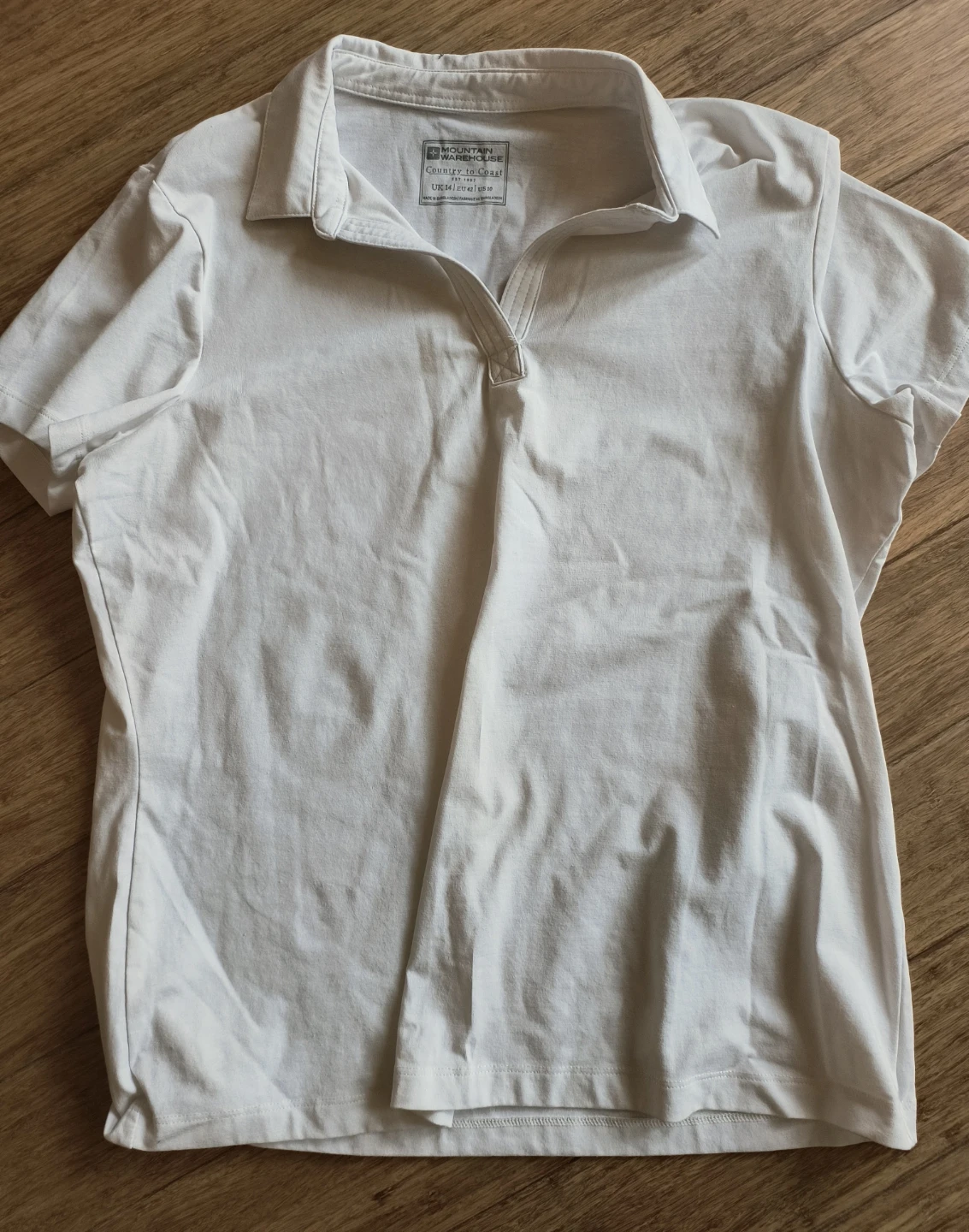 Mountain Warehouse Country to Coast Polo Shirt - White