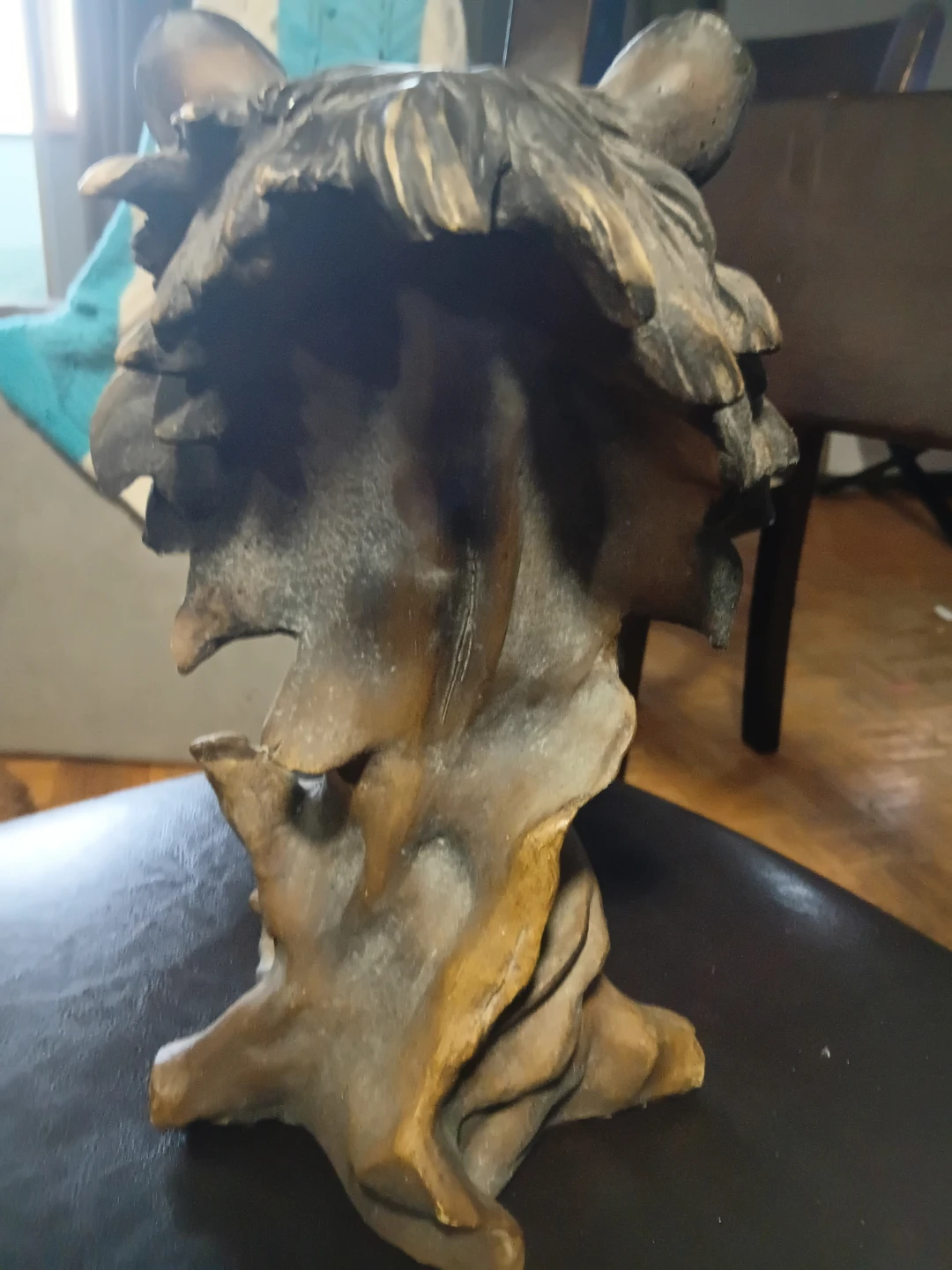 Bear Head Sculpture ceramic - photo 2