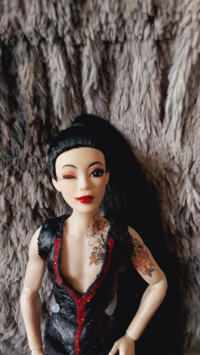🖤 OOAK Art Doll – "Justin/Justine" – $475 CAD