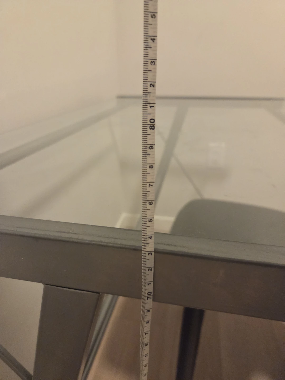 Glass and Metal Desk - photo 5