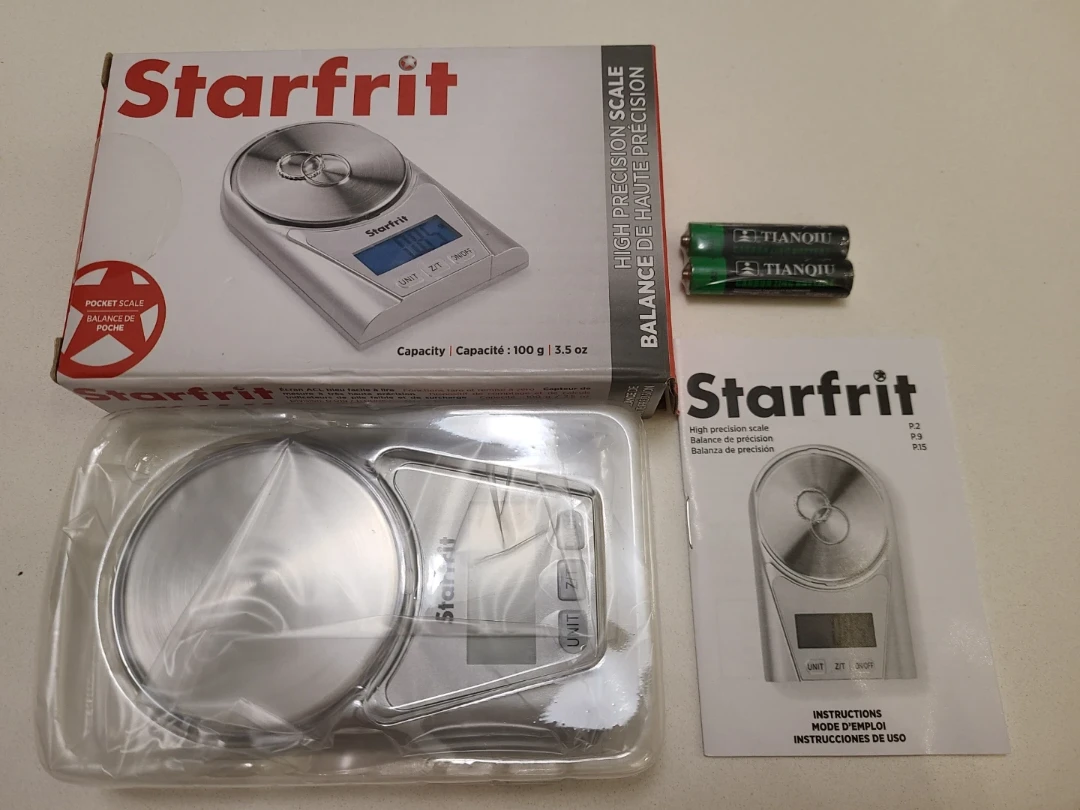 Starfrit High Precision Pocket Scale