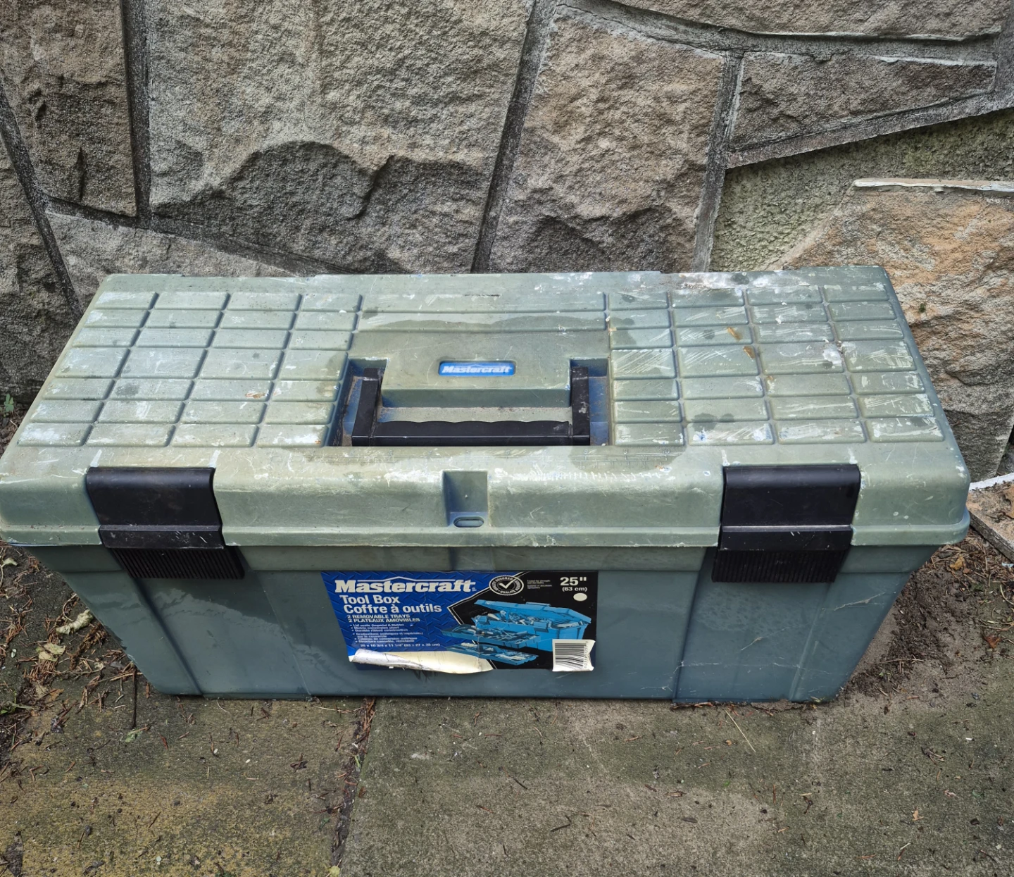 Mastercraft tool box full of tools