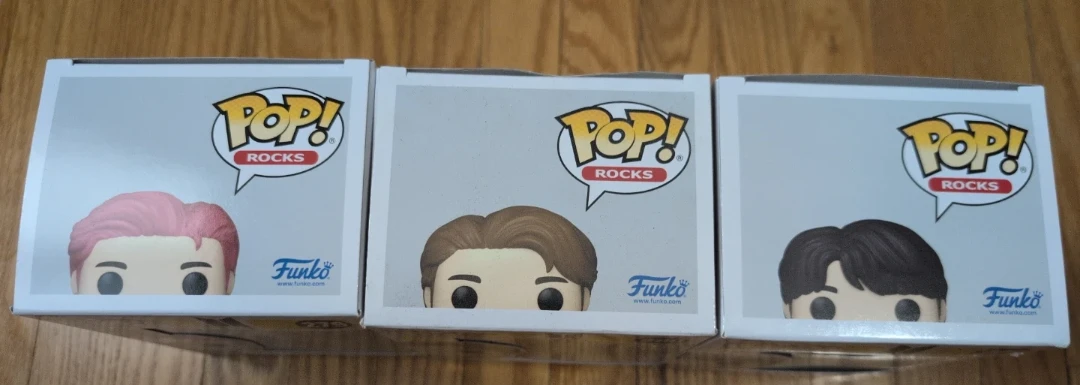 Funko Pop! Rocks BTS Butter RM, Jin, Suga Figures - photo 3