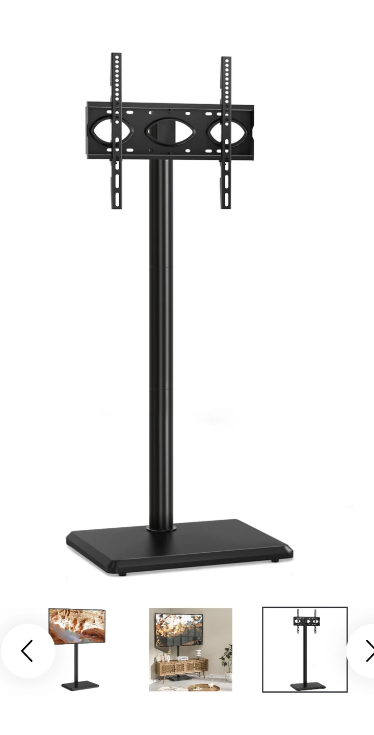 Black Swivel TV Stand - photo 2