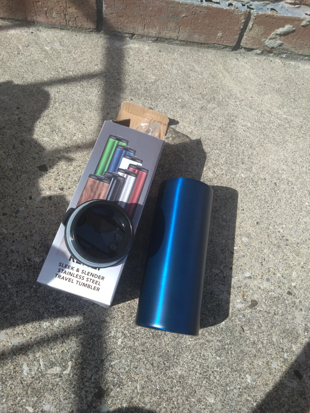 RENZI Sleek & Slender Stainless Steel Travel Tumbler