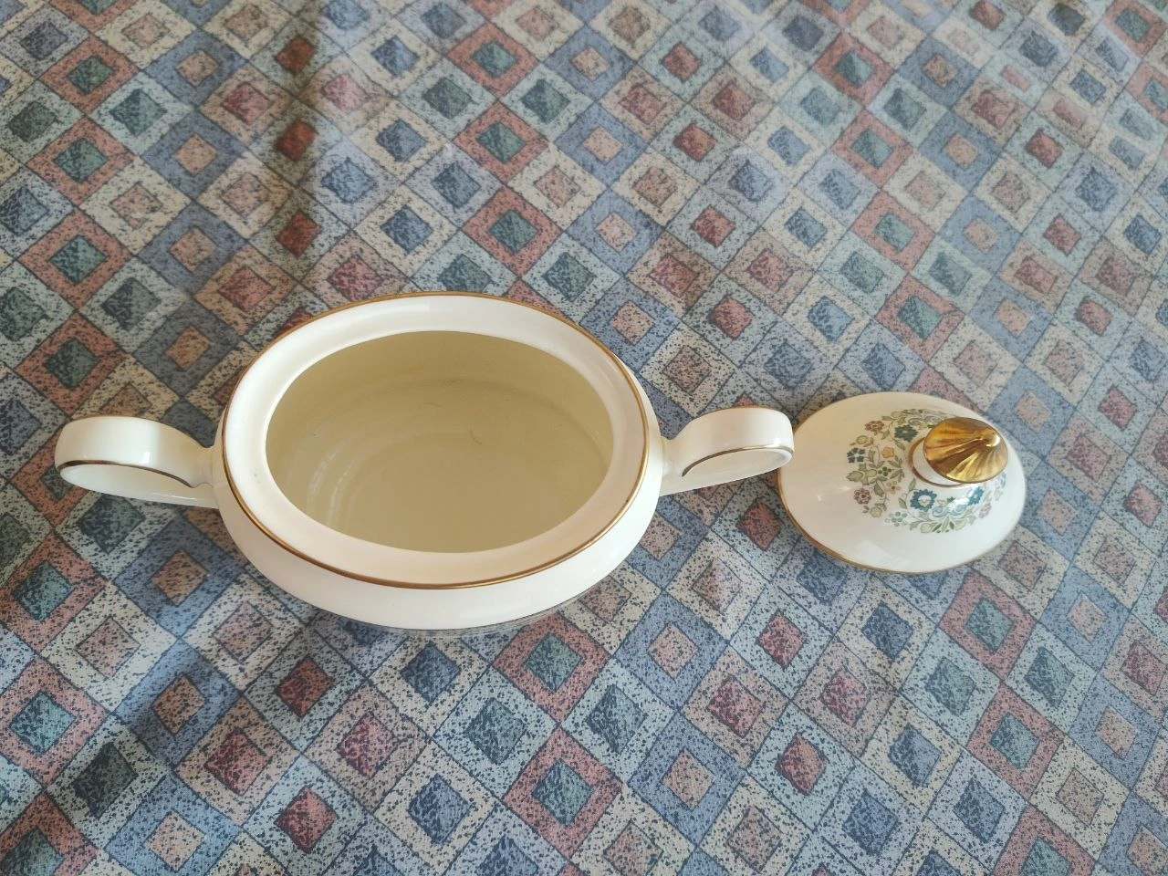 Vintage Minton Henley Fine Bone China Lidded Sugar Bowl - photo 3