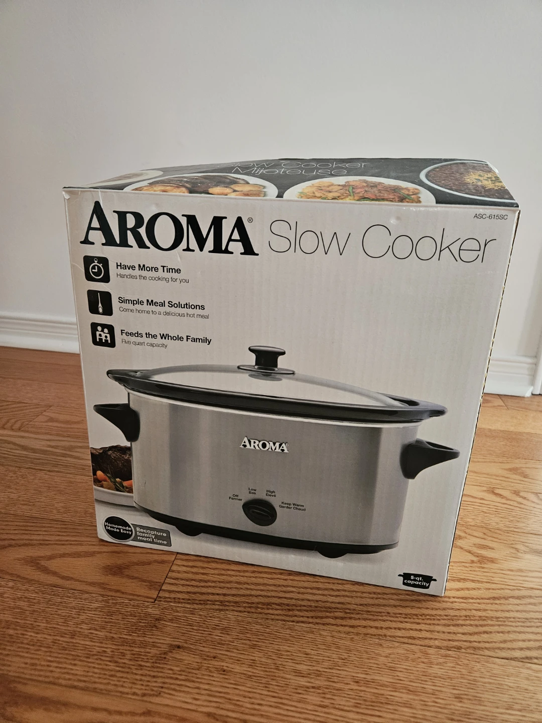 Aroma 5 Quart Slow Cooker - photo 2
