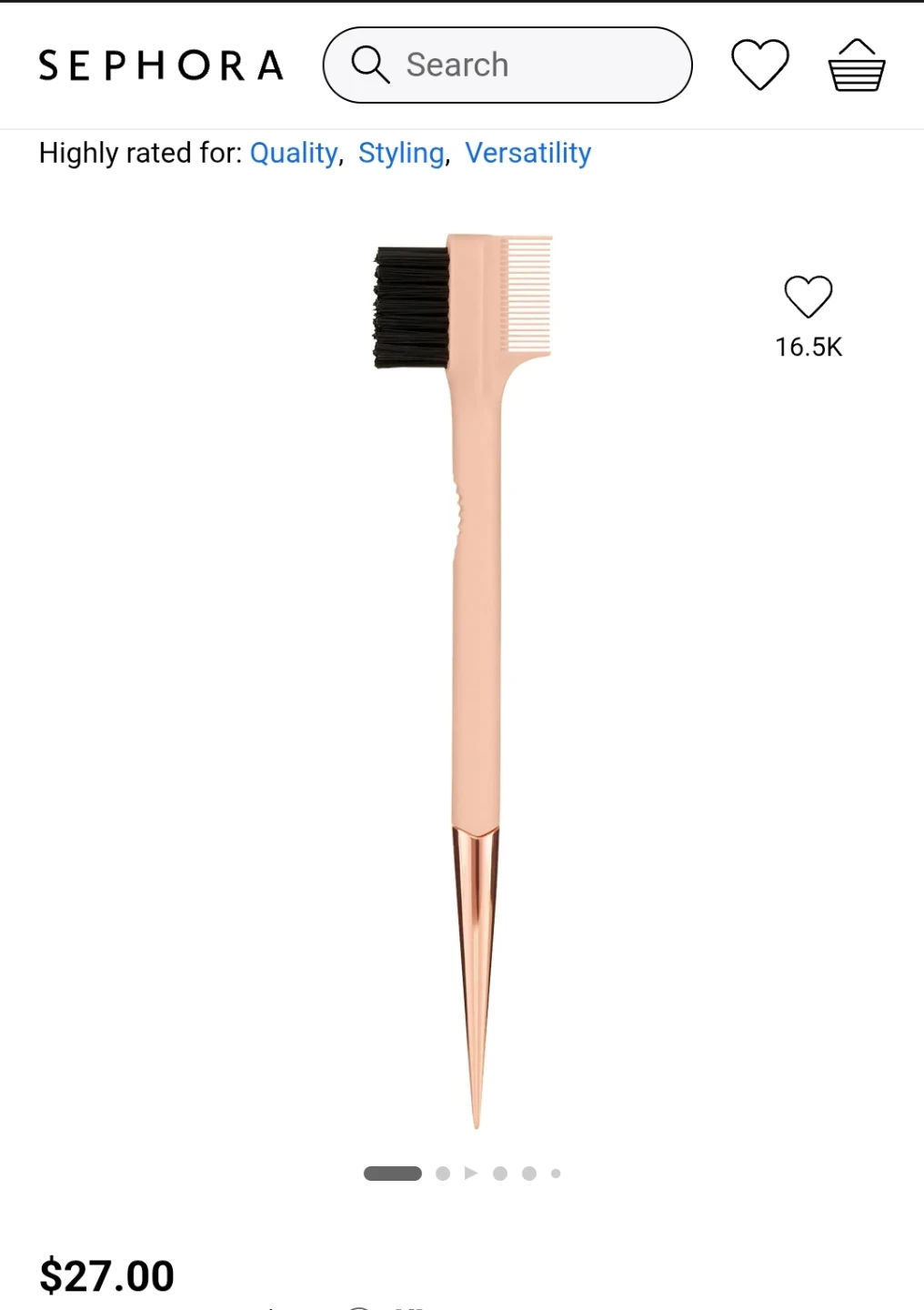 Sephora The Side Stick 3-In-1 Edge Styling Tool