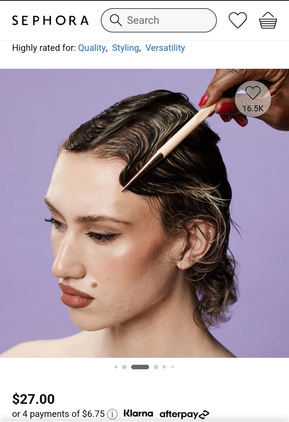 Sephora The Side Stick 3-In-1 Edge Styling Tool - photo 4
