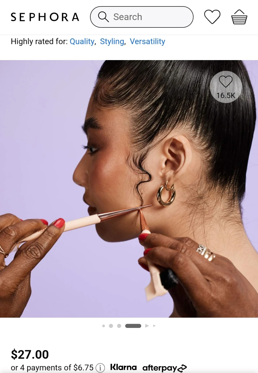 Sephora The Side Stick 3-In-1 Edge Styling Tool - photo 5