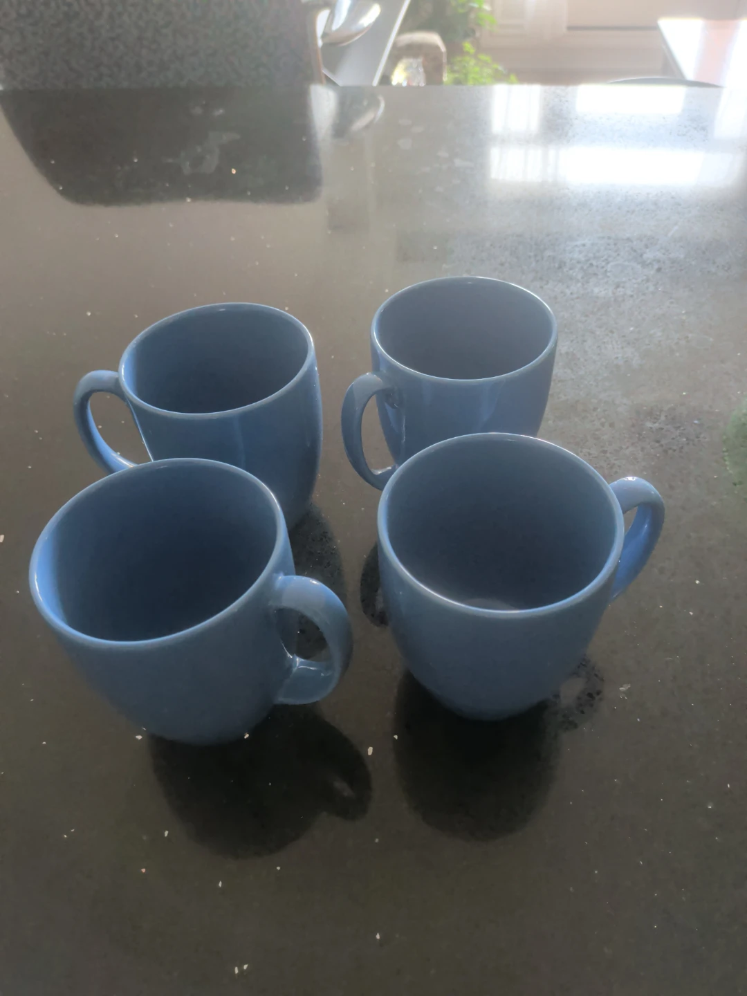 Corelle Stoneware Mugs - Set of 4 - Blue - photo 2