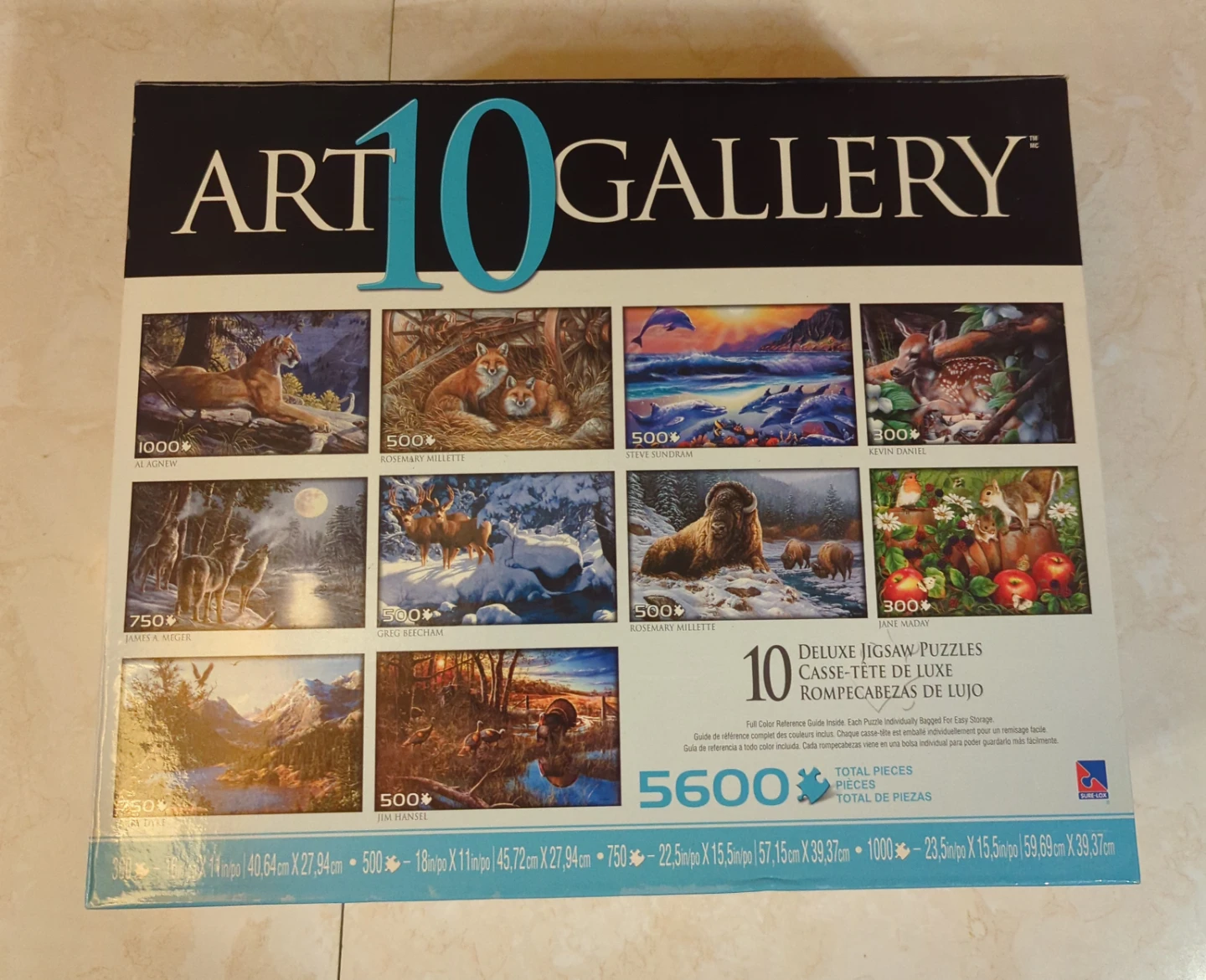 Art Gallery 10 Deluxe Jigsaw Puzzles