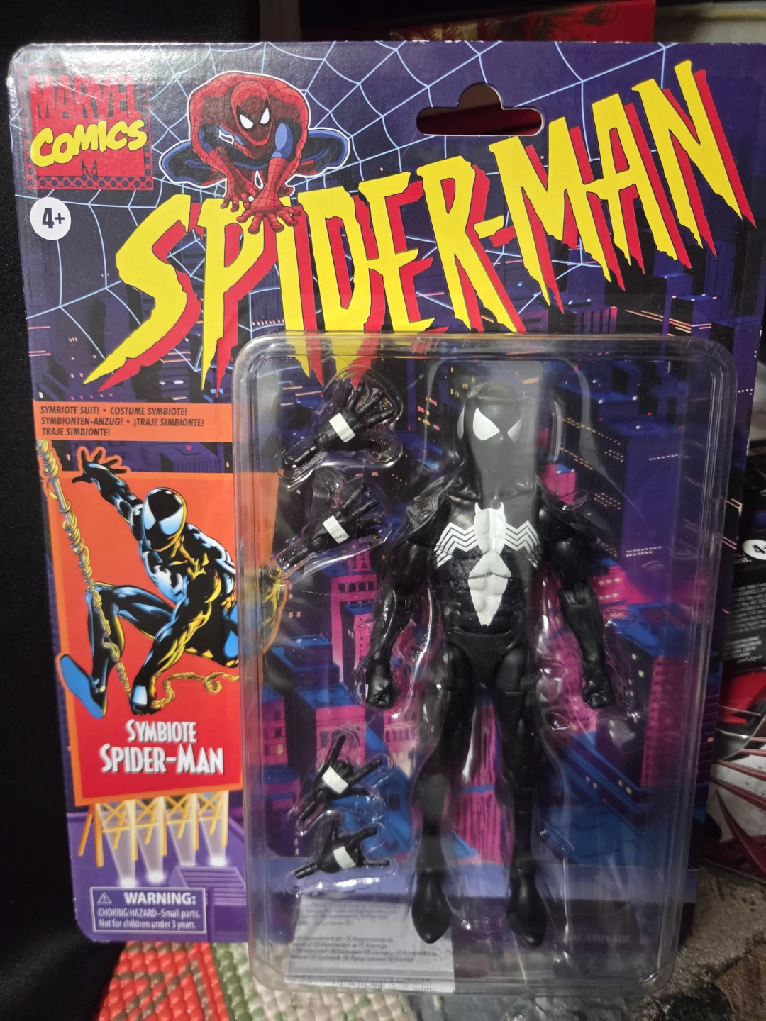 Marvel Comics Spider-Man Symbiote Suit Action Figure