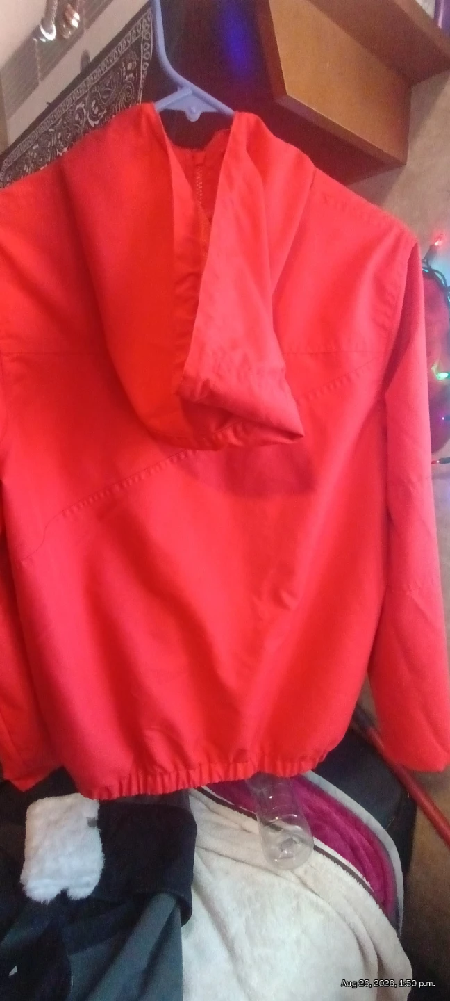Volcom Red Hooded Jacket - photo 2