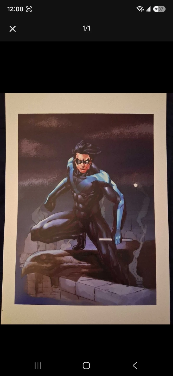 DC Comics Poster on cardstock. (Only 1 available