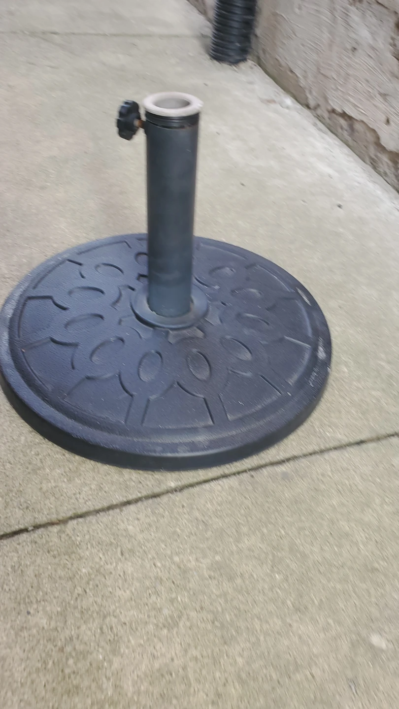 Round Patio Umbrella Base