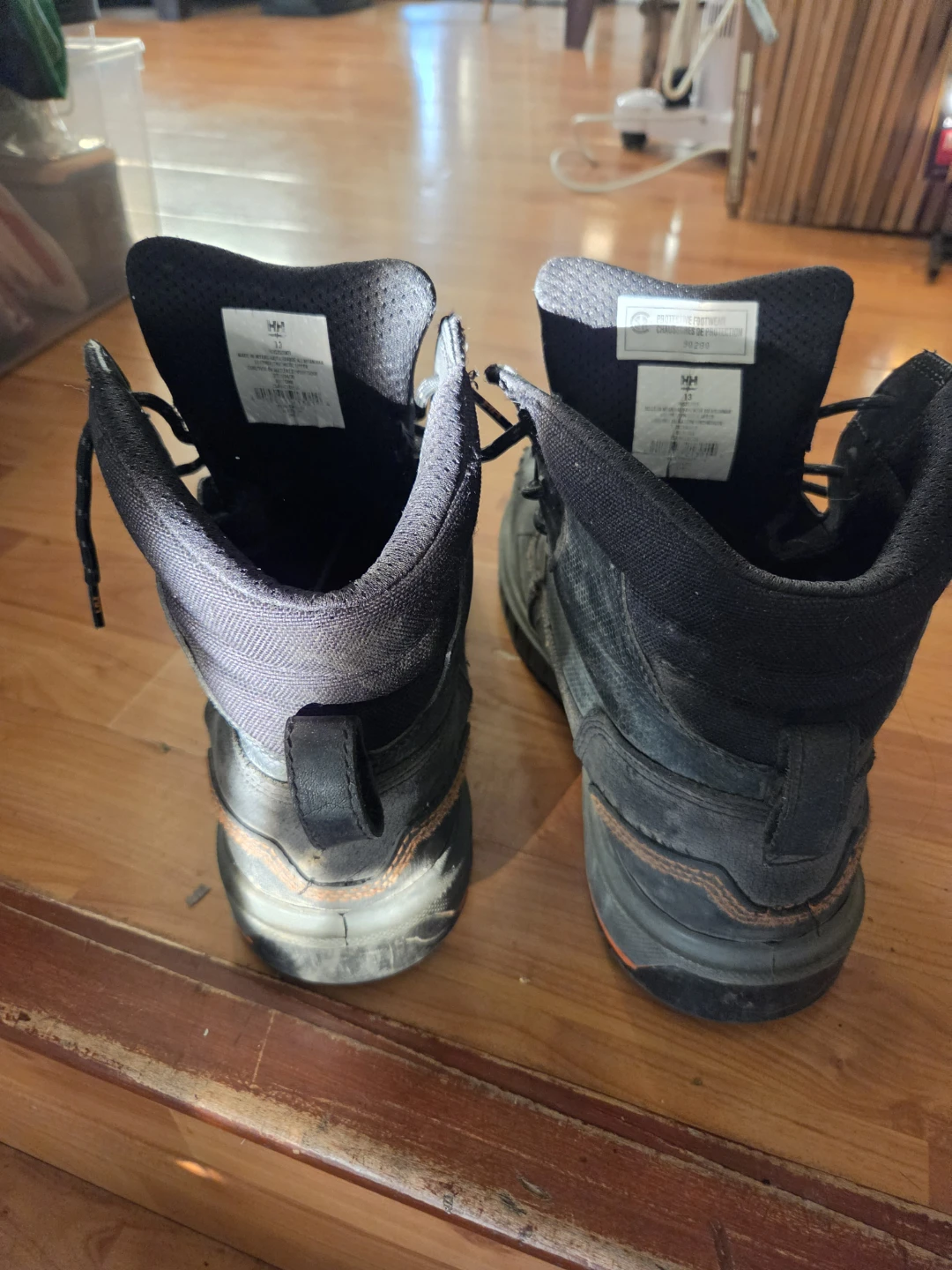 SIZE 13 HH Workwear Steel Toe Boots - photo 3