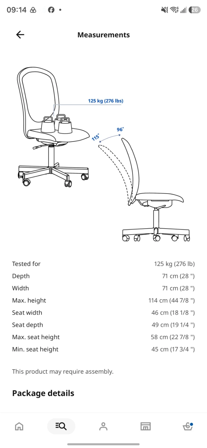 IKEA FLINTAN Office Chair - photo 5