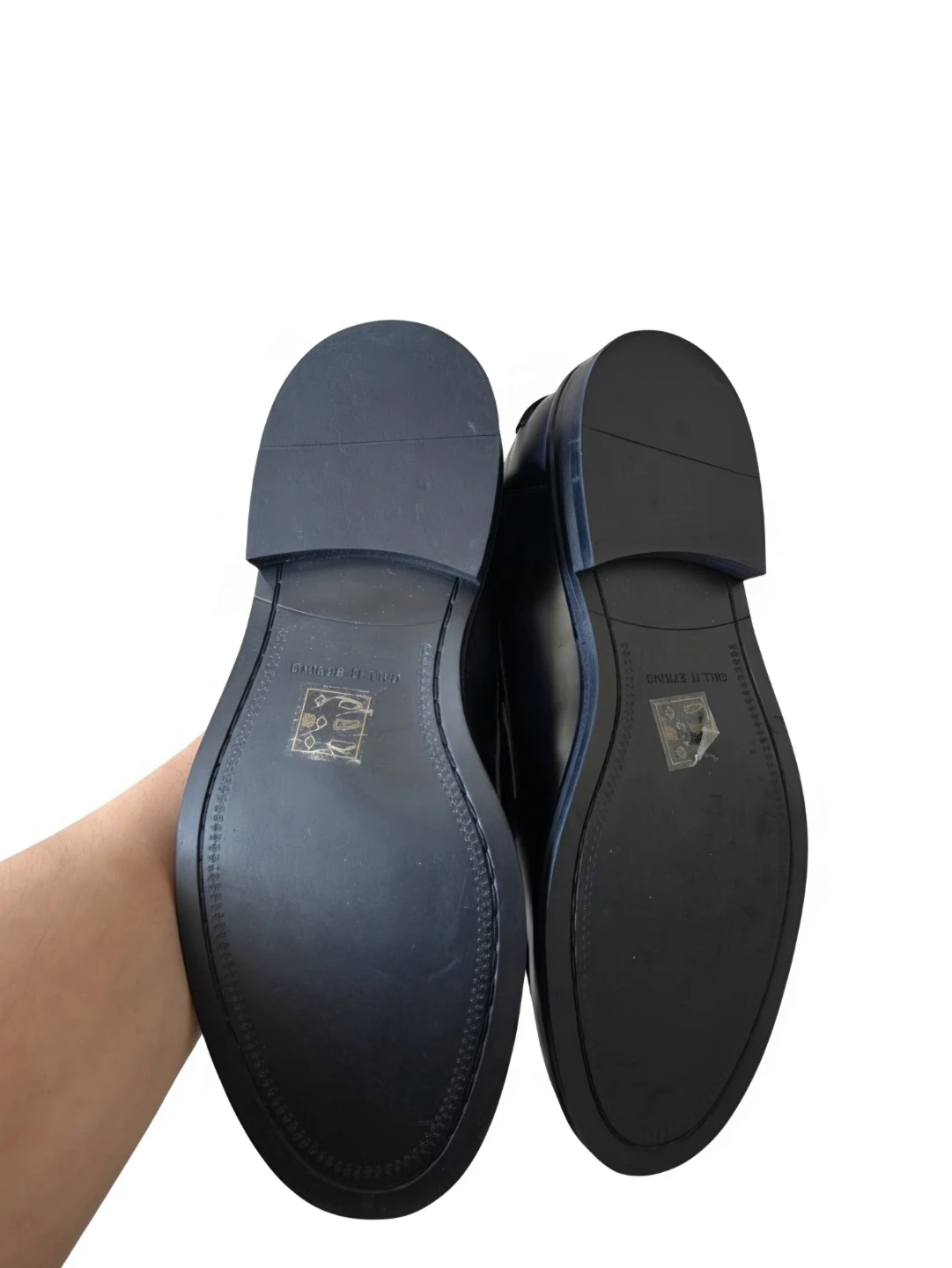 Men’s Black Penny Loafers – Like New (US 8) - photo 5