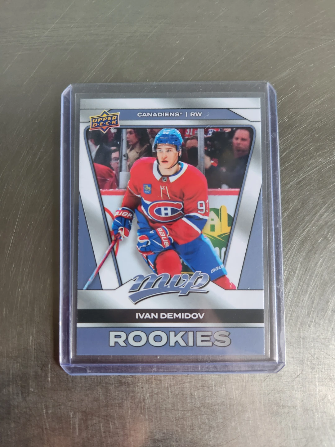 Upper Deck MVP Hockey Card - Ivan Demidov Rookies