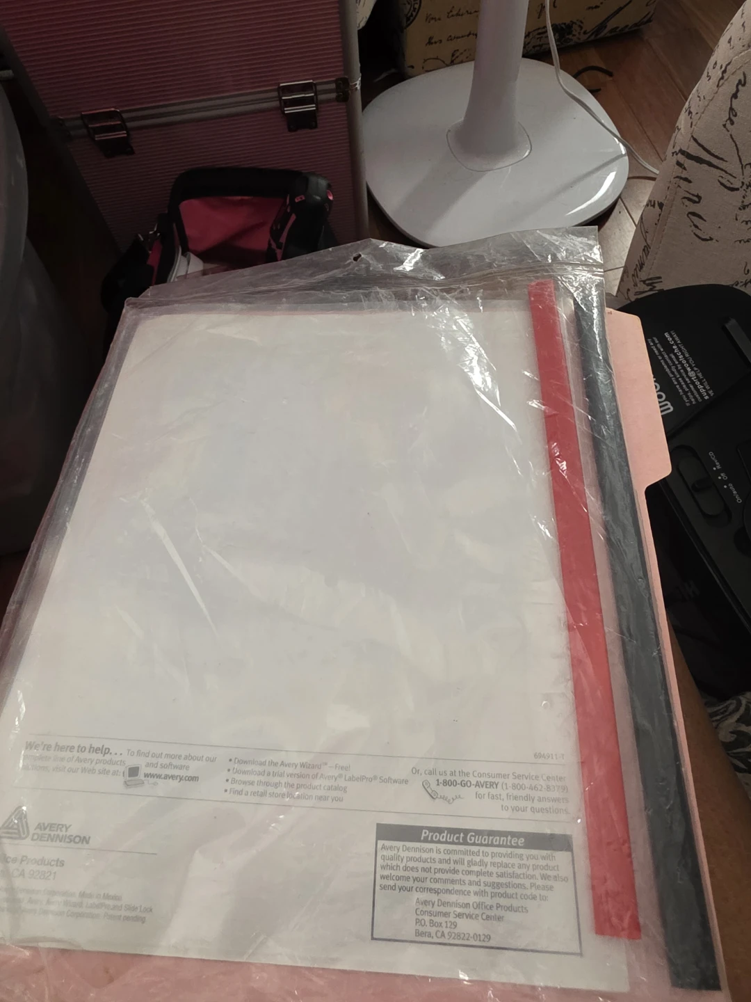 Avery Sliding Bar Report Covers - Clear (3 Pack) - photo 2
