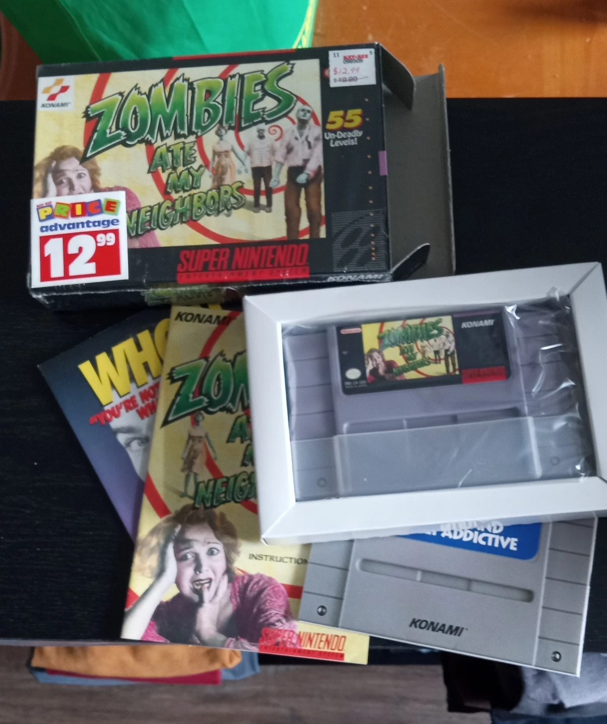 Super Nintendo Zombies Ate My Neighbors Game