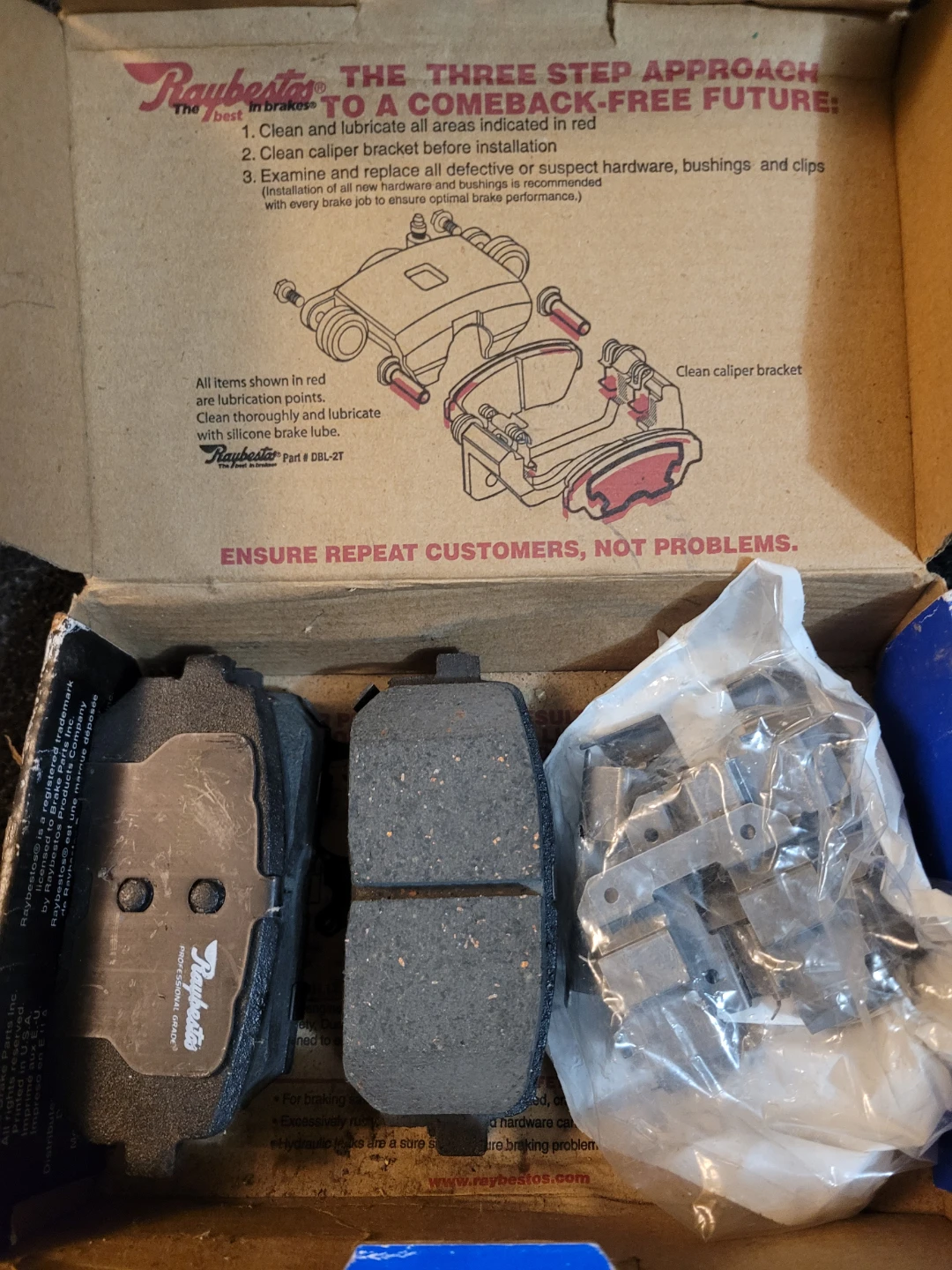 Raybestos Professional PGD1296C Rear Ceramic Brake Pads - photo 3