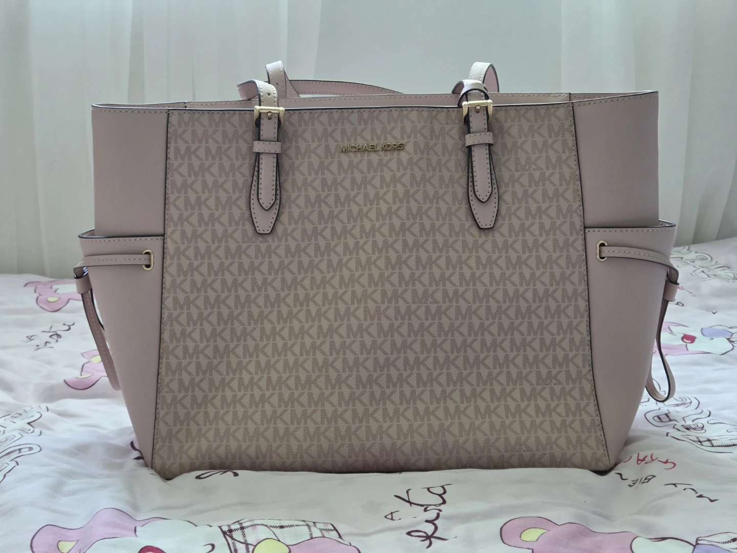 Michael Kors Monogrammed Large Tote Bag