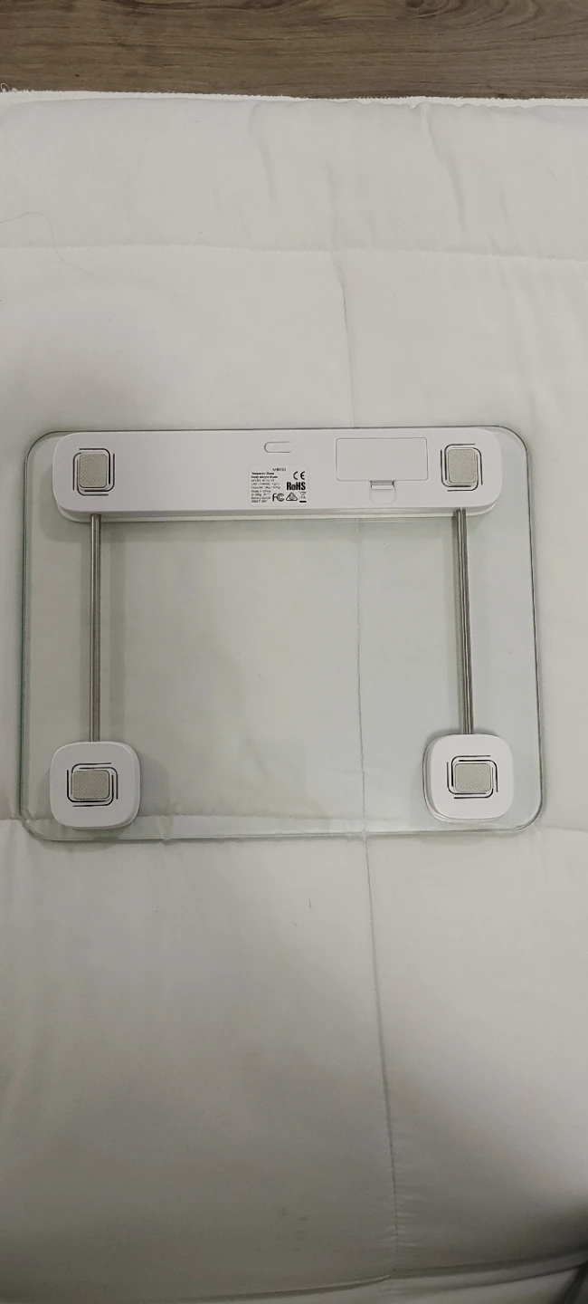 Digital Glass Bathroom Scale with battery - photo 2