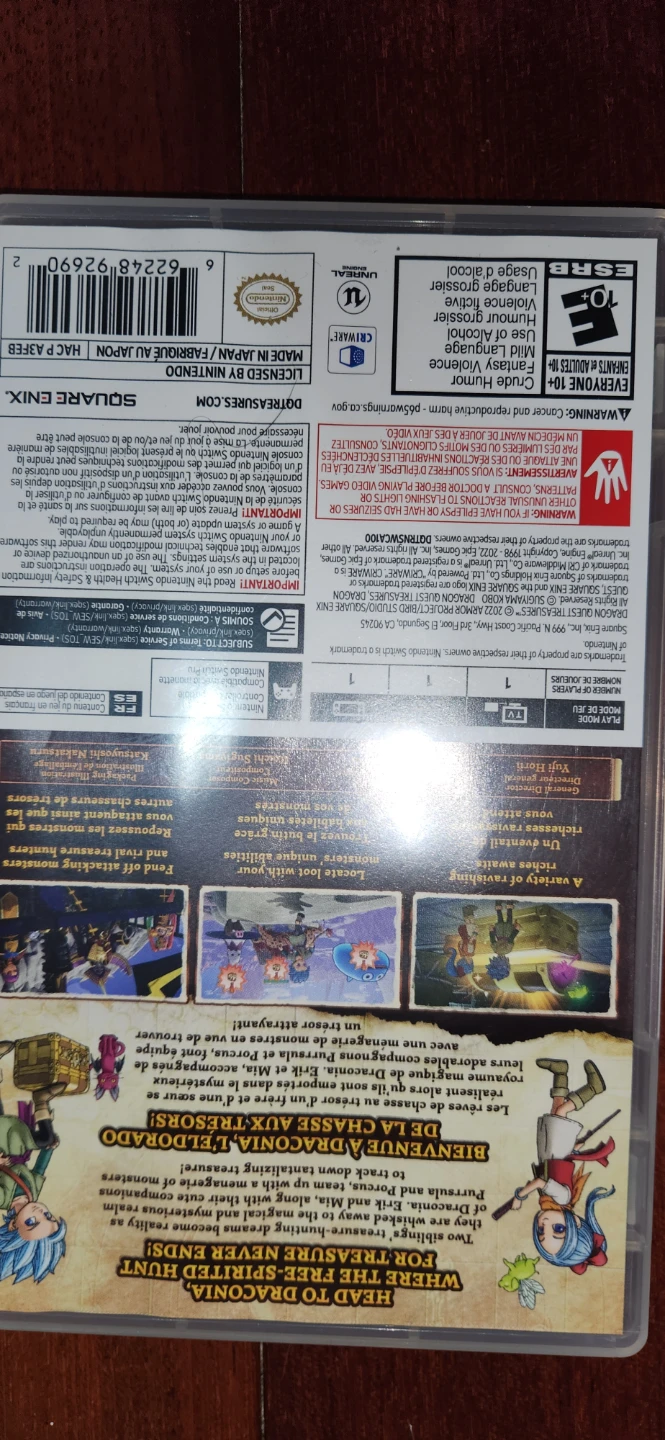 Dragon Quest Treasures Nintendo Switch Game - photo 3