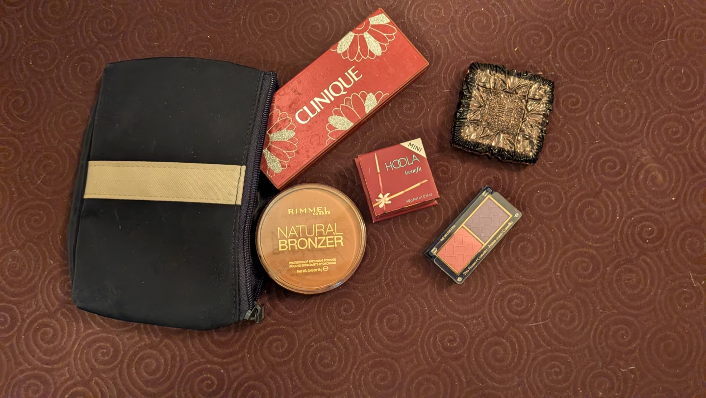 Assorted Bronzers and Blush Palette