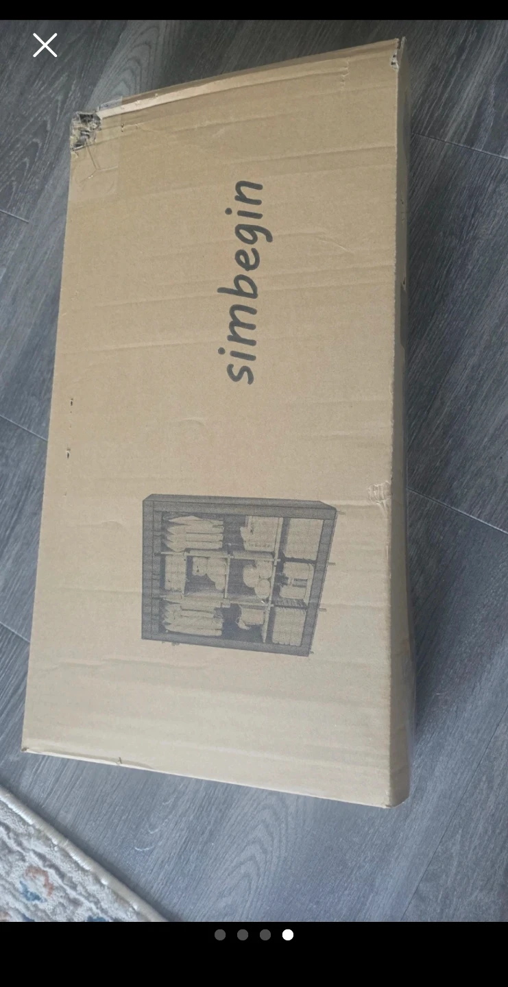 Simbegin Portable Closet Grey 51 Inch - photo 3