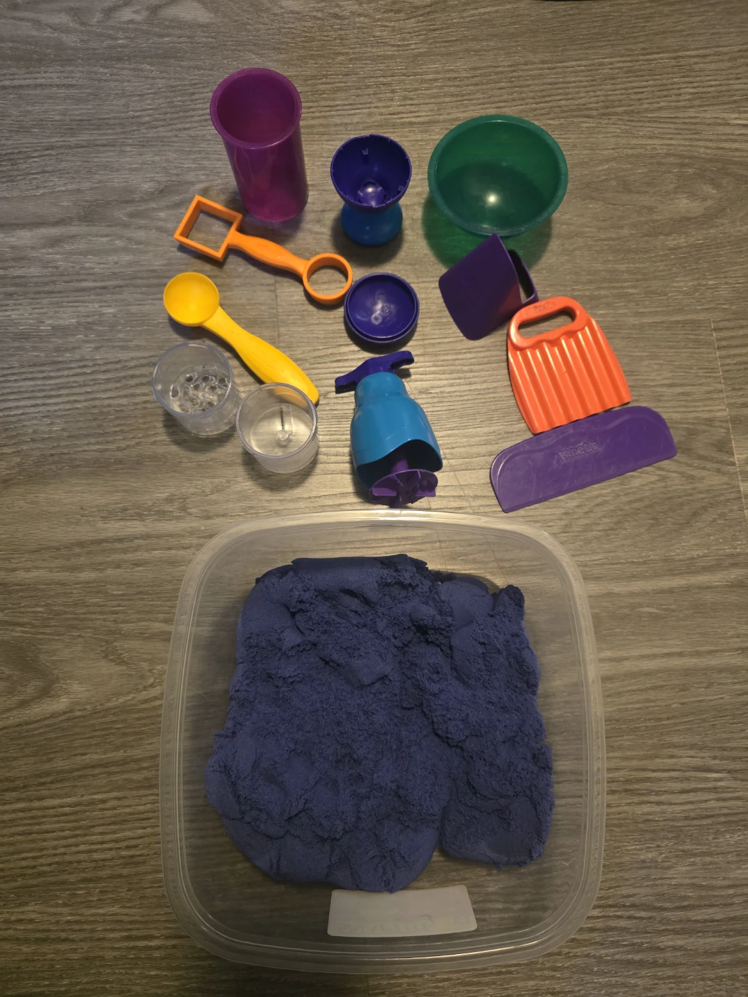 Kinetic Sand Sandisfying Set with Tools