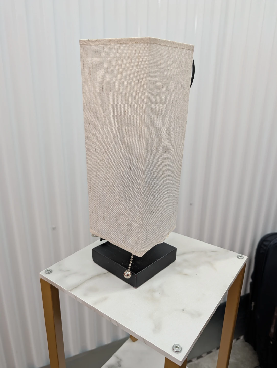 Modern Table Lamp with Linen Shade - photo 2