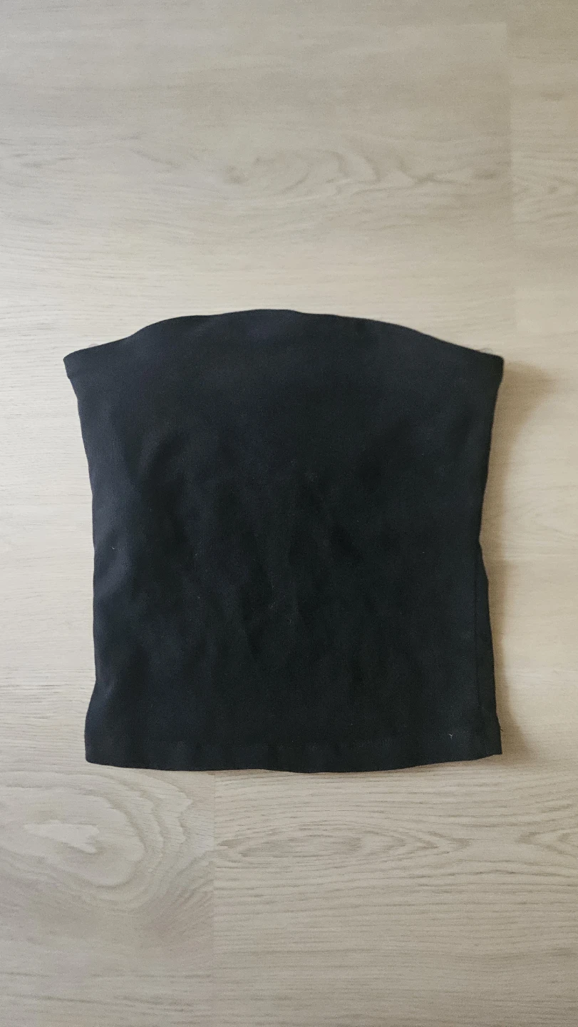 Black tube top (cotton)