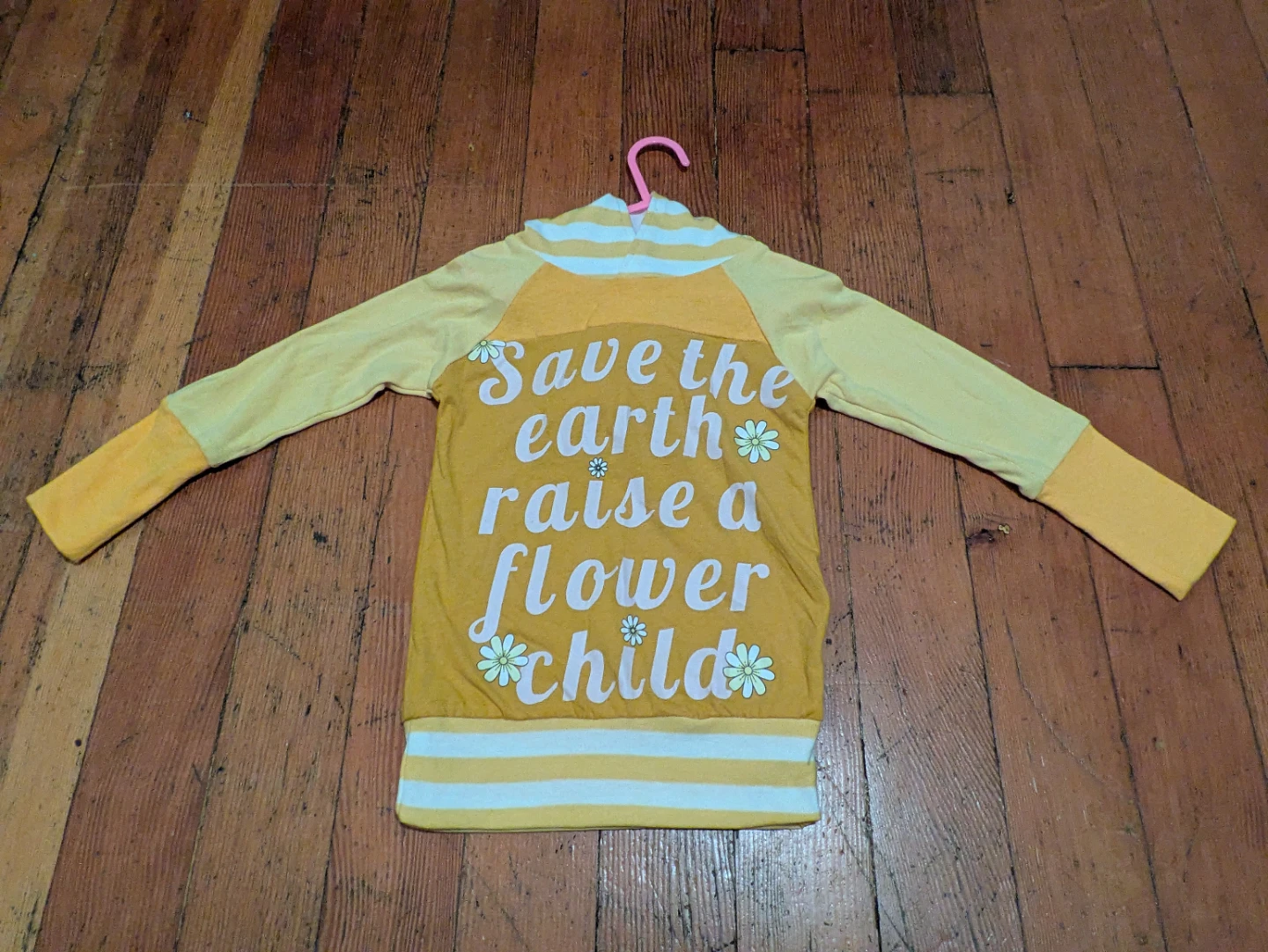 Grow With Me Save The Earth Raise A Flower Child Hoodie
