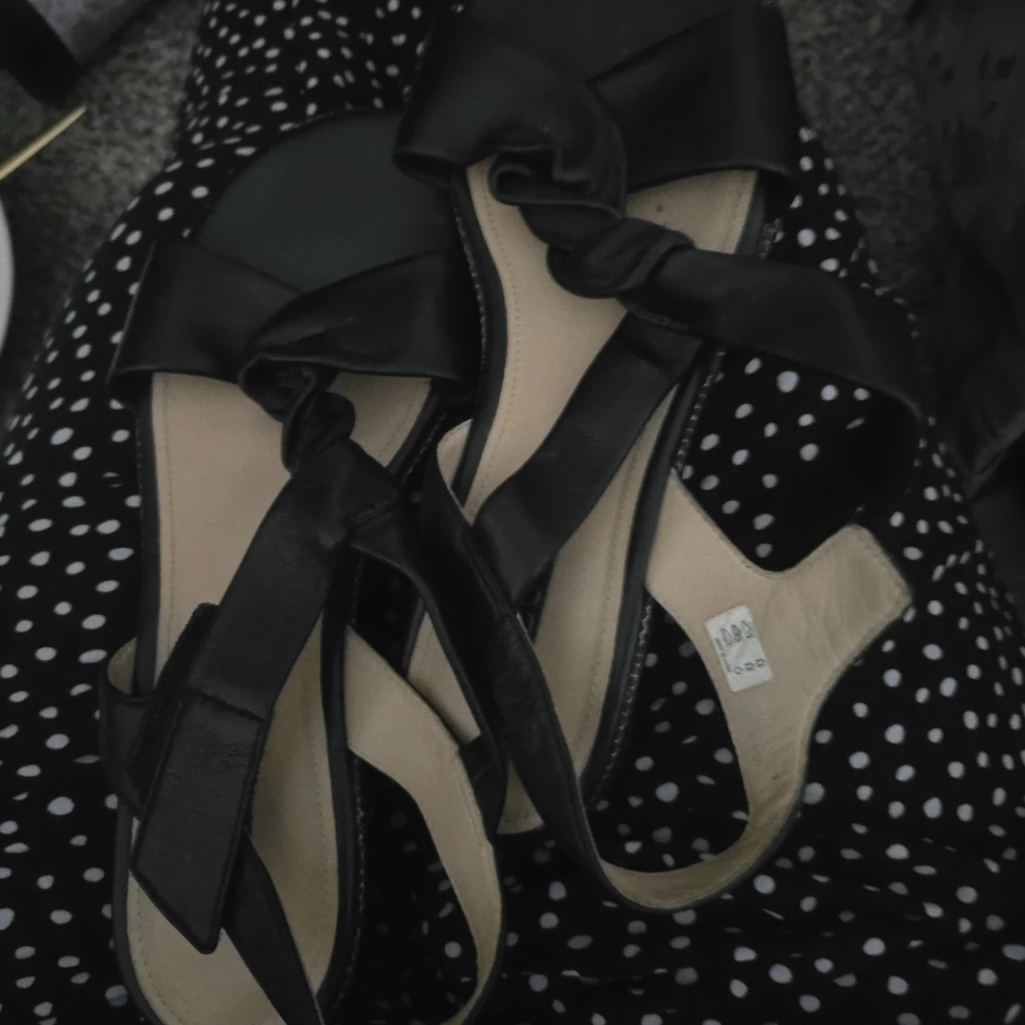 Black Slide Sandals