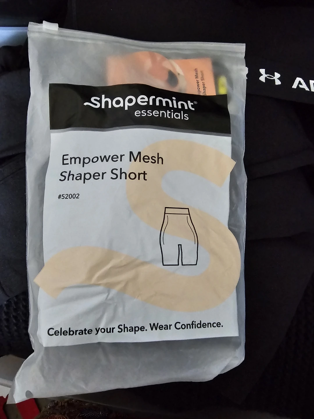 Shapermint Essentials Empower Mesh Shaper Short