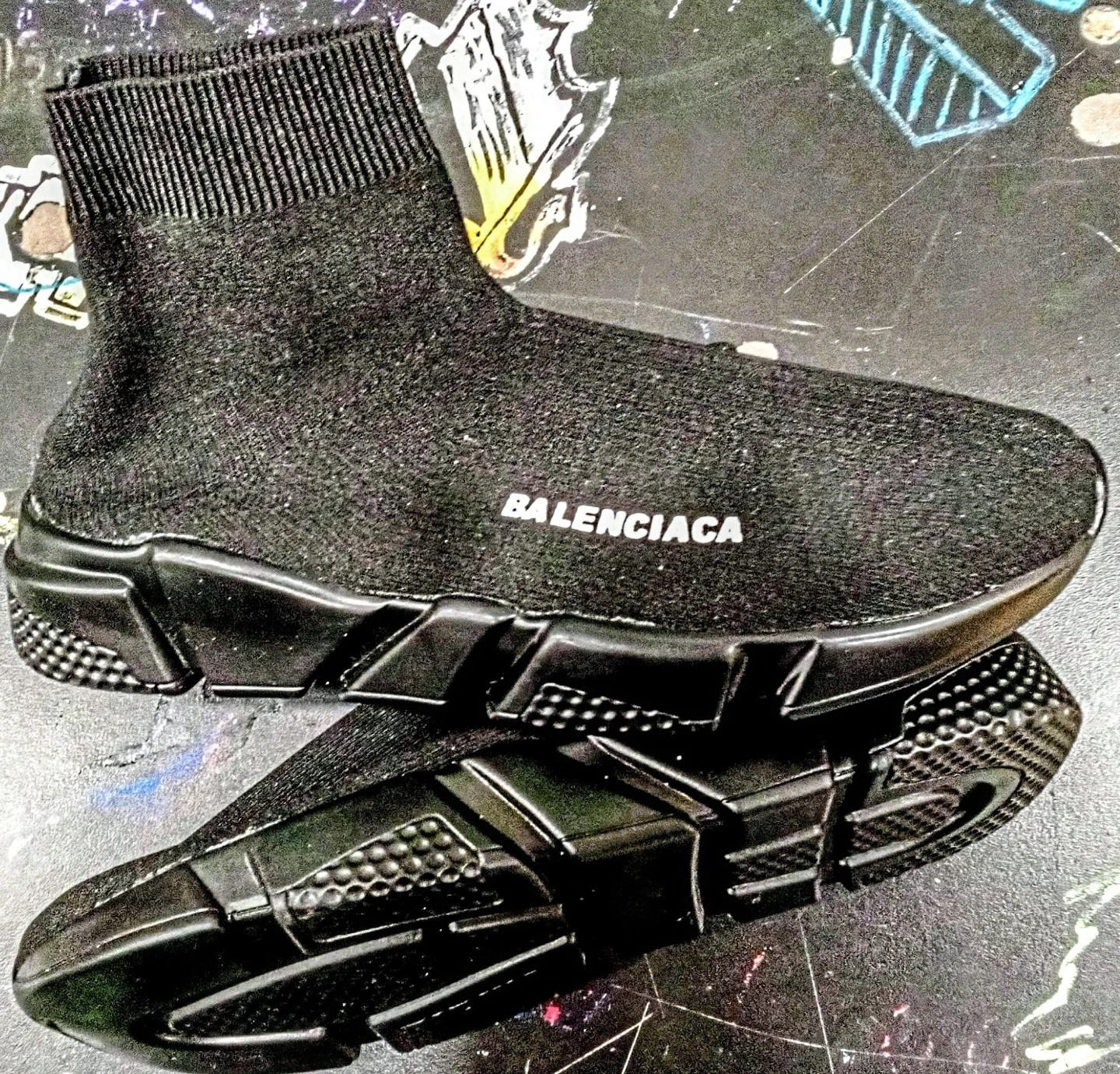 Balenciaga Men's Speed 2.0 Recycled Knit Sneaker - photo 2