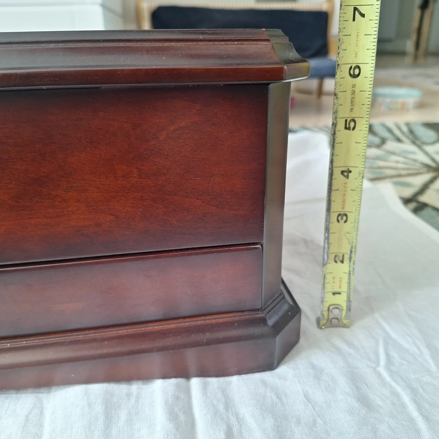 Bombay Wooden Jewellery Box with Photo Frame - photo 5