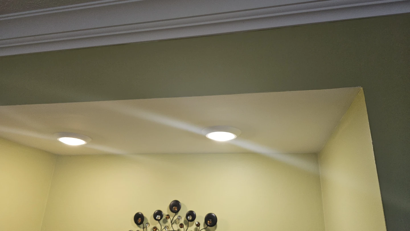 Brand new Commercial Electric 6-inch LED Disk Lights – 2-pack - photo 3