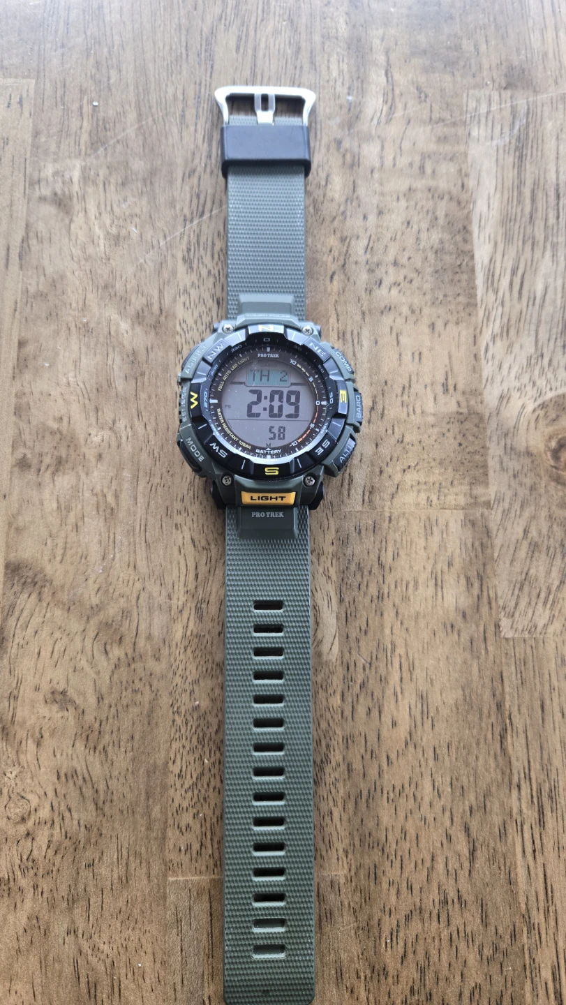 Casio Pro Trek Tough Solar PRG340
