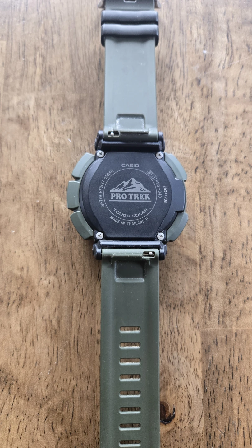 Casio Pro Trek Tough Solar PRG340 - photo 2