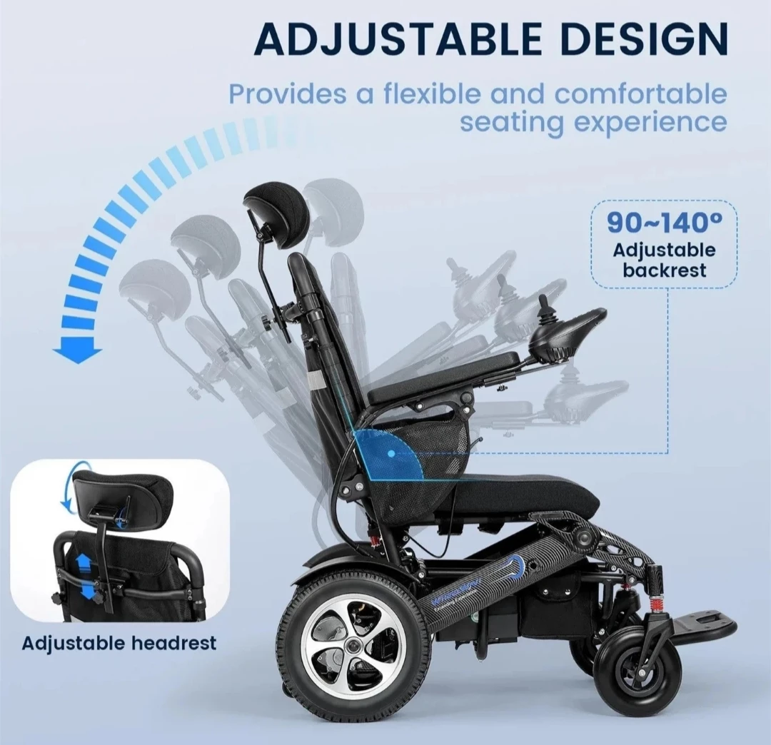 RECLINING POWER WHEELCHAIR - photo 3